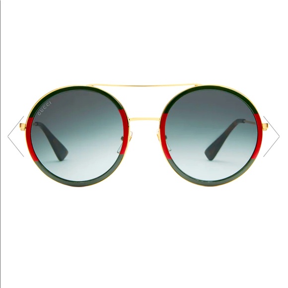 Gucci Authentic Round Sunglasses with Metal frame display picture 2